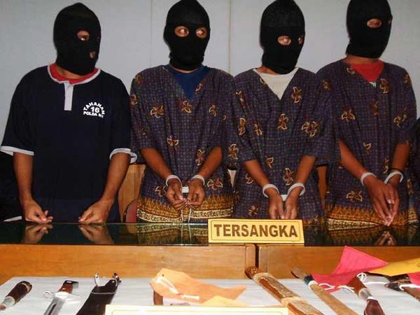 Pelaku Aksi Kekerasan Tertangkap