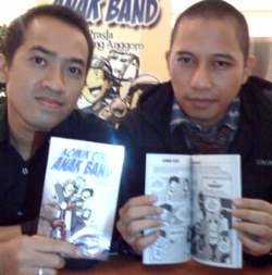 Komik Cihuy Anak Band Curhat Colongan The Rain