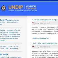 Universitas Diponegoro Raih Peringkat 9 Webometrics