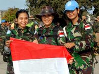 Wan TNI Ikut Dancon March