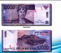 Tampilan Baru Uang Rp 10.000