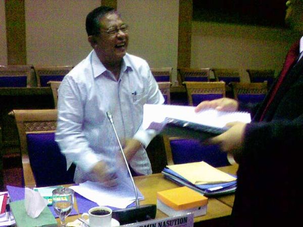 Darmin Ujian di DPR