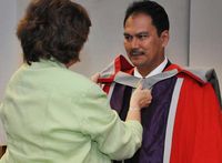Rektor UI Raih Honoris Causa
