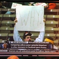 Dibuang Fans, Jersey LeBron Disumbangkan