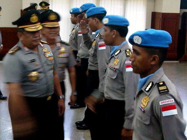 10 Perwira Polri Menuju Haiti