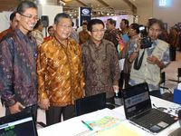 Darmin Mampir di Bank Syariah Bukopin