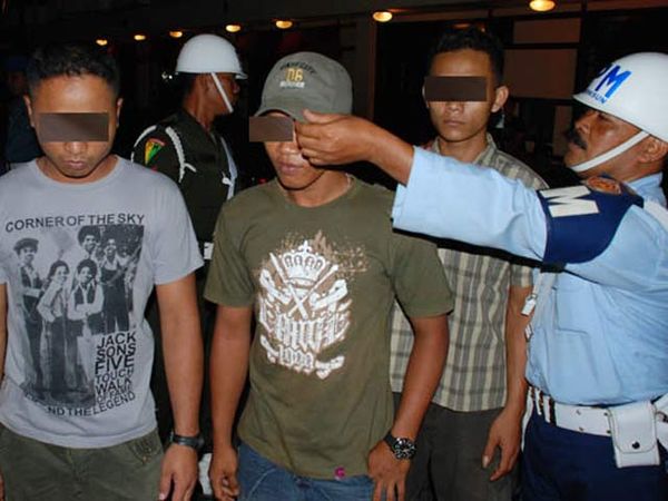 Anggota TNI Kena Razia