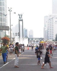 Car Free Day, Mulai dari Sepeda Sampai Tes Asam Urat