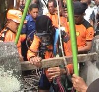 Pria Tewas Keracunan Gas CO Saat Kuras Sumur