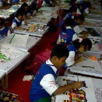 Ratusan Siswa SD dan SMP Ikuti Lomba Cipta Seni Pelajar di Bali