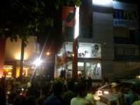 Kaca Gedung Snapy di Benhil Rontok Tiba-Tiba