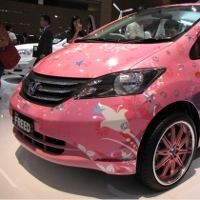 Honda Freed Pinky, Goda Pengunjung IIMS