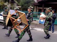 TNI Kosongkan Rumdin yang Diisi Ahli Waris
