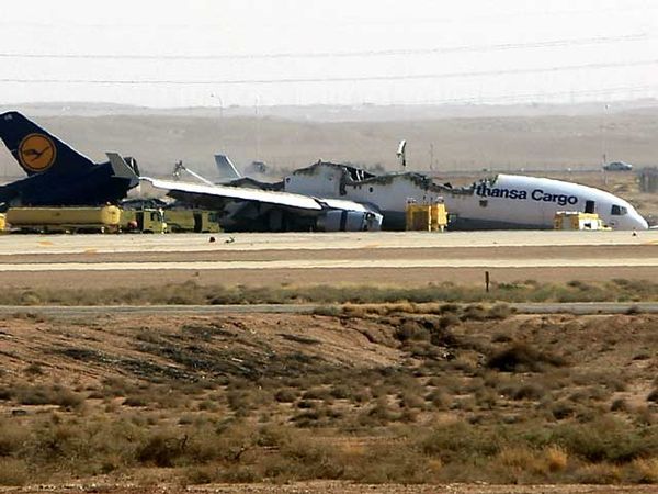 Pesawat Lufthansa Jatuh di Riyadh