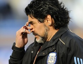 Perjalanan Maradona Melatih Argentina