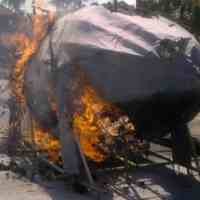 Unjuk Rasa Tolak TDL di Surabaya Ricuh 