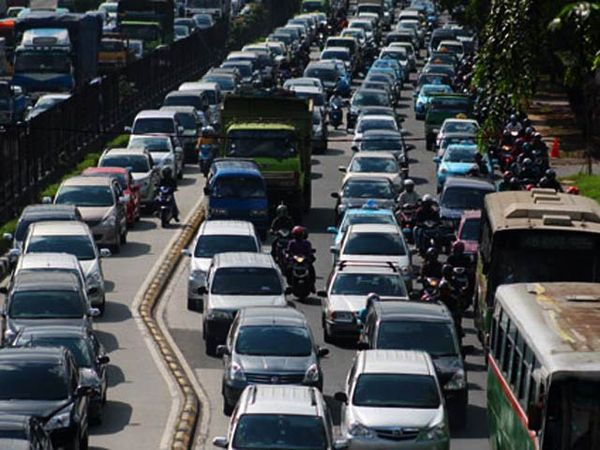 Macet Kepung Jakarta