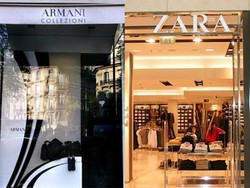 Armani Kuasai Asia, Zara Rambah Eropa