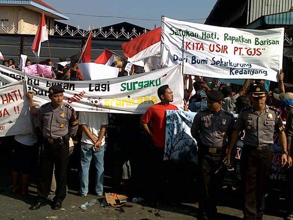 Warga Tolak Polusi Udara