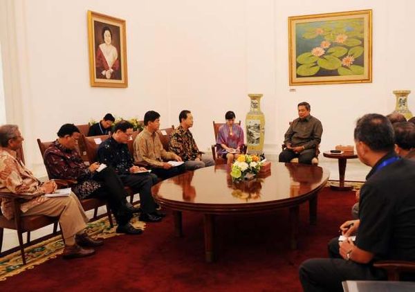 SBY Terima Pimpinan Posco Korsel