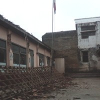 Rapuh Atap SDN Rajamandala 1 Cipatat Bandung Barat Roboh 