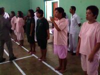 Pasien RSJ Sambut HUT RI