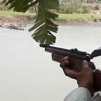 Warga Jombang Tembaki Penambang Pasir Liar