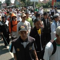 Ribuan Kader PKS Bandung Mapag Ramadan