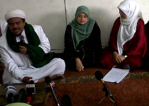 Fahira Idris Temui Habib Rizieq