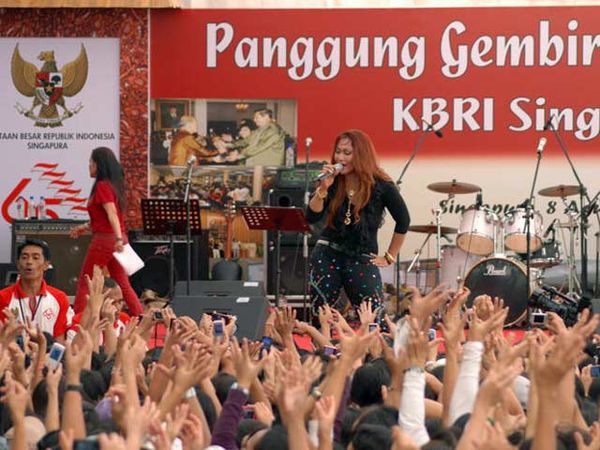 Perayaan HUT RI di Singapura