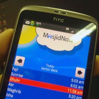 MasjidNow, Pelacak Masjid di Ponsel