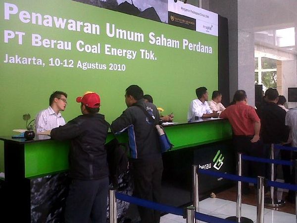 Berau Jajakan Saham ke Publik