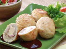 Resep Burger: Burger Ayam Keju