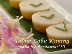 Resep Kue: Talam Labu Kuning