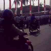 Gladi Bersih HUT ke-65 RI, Hindari Jalan Gubernur Suryo