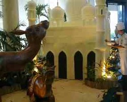 Sambut Ramadan Dengan Replika Masjid Cokelat