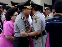 Kapolri Sumringah