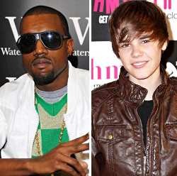 Justin Bieber Dipinang Kanye West di Twitter