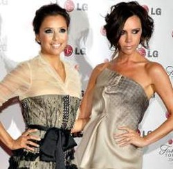 Victoria Beckham Bikin Iri Eva Longoria