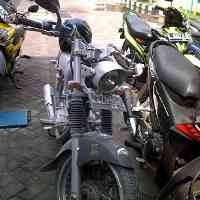 Tak Matikan Mesin Saat Isi Bensin, Honda CB Terbakar