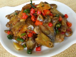 Resep Ikan: Sepat Mini Bumbu Cabai