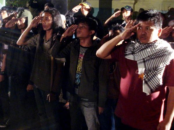 Seniman Jalanan Peringati HUT RI