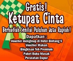 Ketupat Cinta  Gratis dari detikFood