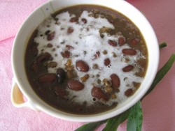 Resep Bubur: Bubur Kacang Jahe