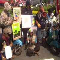 Pencinta Skuter Serukan Penyelamatan Satwa KBS