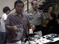 Polda Bekuk Pengedar Narkoba Jaringan Internasional