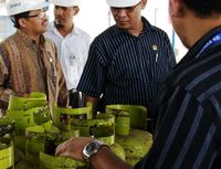 DPR Sidak Tabung Gas