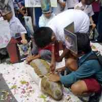 Ratusan Siswa SD Serukan Selamatkan Satwa KBS