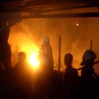 Kerugian Kebakaran di Benowo Diperkirakan Lebih Rp 100 Juta