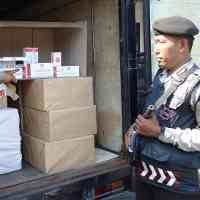 Puluhan Rokok Pakai Pita Cukai Palsu Diamankan